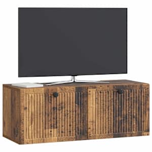Nástěnná TV skříň Nástěnný Staré dřevo 78,5 x 31 x 30 cm - obrázek 3
