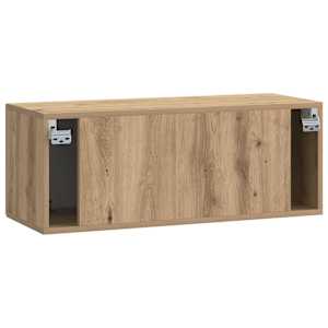 Nástěnná TV skříň 78,5 x 31 x 30 cm Dub artisan - obrázek 8