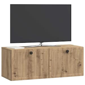 Nástěnná TV skříň 78,5 x 31 x 30 cm Dub artisan - obrázek 3
