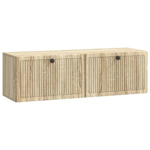 Nástěnná TV skříň Dub sonoma 98 x 31 x 30 cm Kompozitní dřevo - obrázek 2