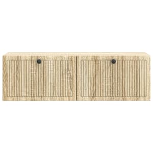 Nástěnná TV skříň Dub sonoma 98 x 31 x 30 cm Kompozitní dřevo - obrázek 6