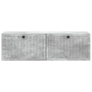Nástěnná TV skříň Nástěnný Betonově šedá 98 x 31 x 30 cm - obrázek 6