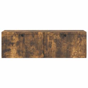Nástěnná TV skříň Kouřový dub 98 x 31 x 30 cm Kompozitní dřevo - obrázek 6