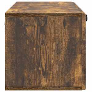 Nástěnná TV skříň Kouřový dub 98 x 31 x 30 cm Kompozitní dřevo - obrázek 7