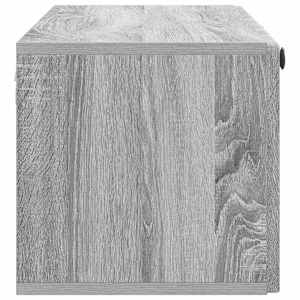 Nástěnná TV skříň Šedá sonoma 98 x 31 x 30 cm Kompozitní dřevo - obrázek 7