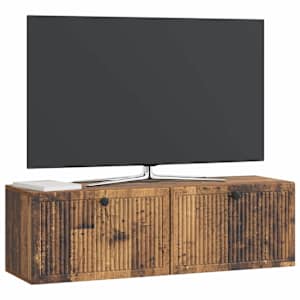 Nástěnná TV skříň Staré dřevo 98 x 31 x 30 cm Kompozitní dřevo - obrázek 3