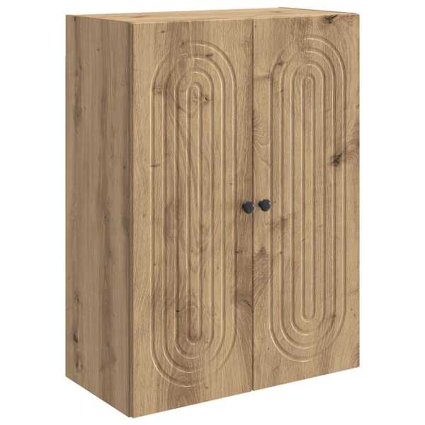 vidaXL Seinale kinnitatav kapp 66 x 34,5 x 90 cm Tehispuit
