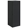 vidaXL Seinale kinnitatav kapp Must 33 x 34,5 x 90 cm Tehispuit