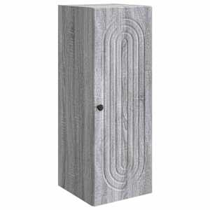 Omara za steno Siva Sonoma 33 x 34,5 x 90 cm Inženirski les