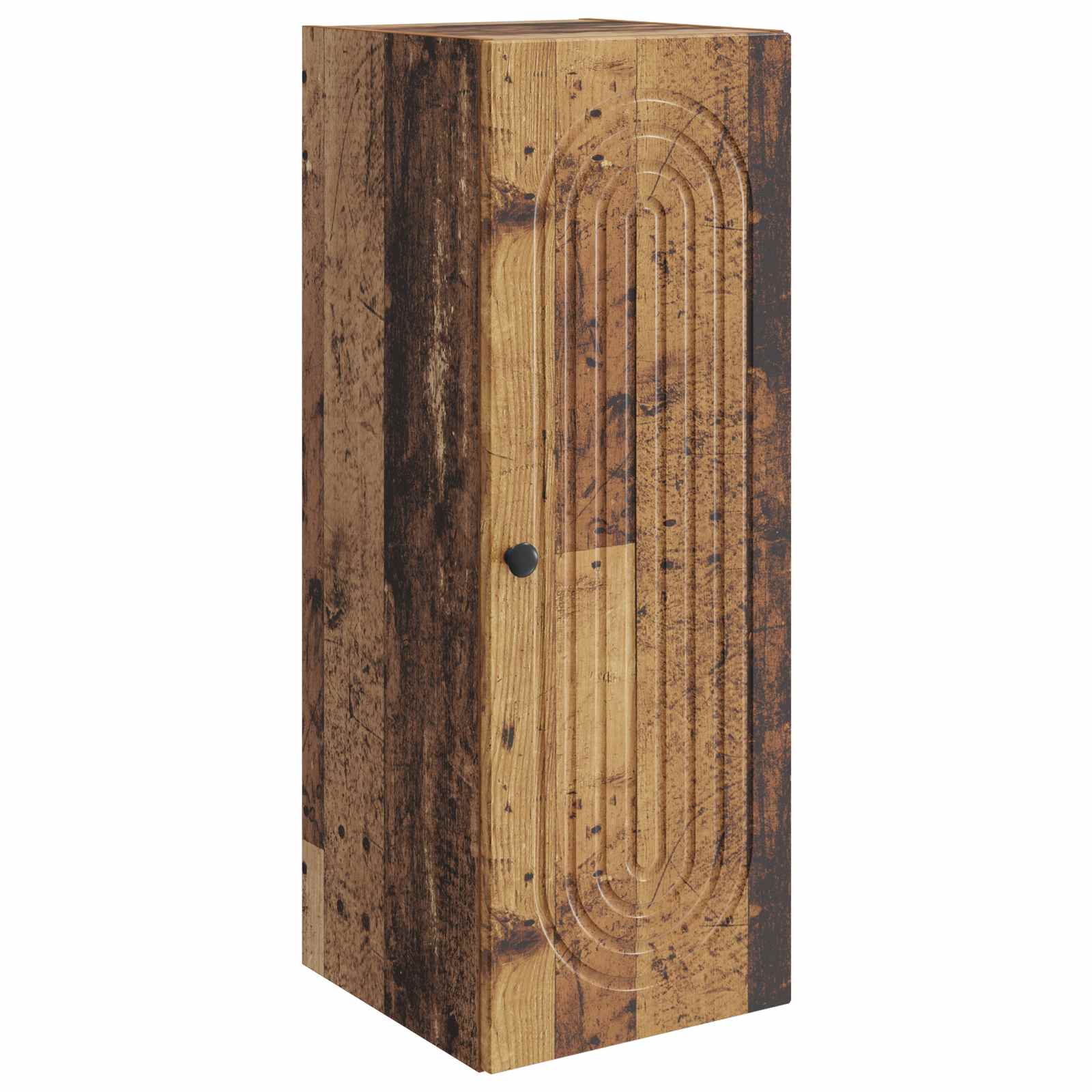 vidaXL Dulap montat pe perete Lemn vechi 33 x 34,5 x 90 cm