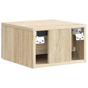 Nástěnný noční stolek 2 pcs Dub sonoma 33 x 34,5 x 20 cm - obrázek 9