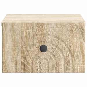 Nástěnný noční stolek 2 pcs Dub sonoma 33 x 34,5 x 20 cm - obrázek 7