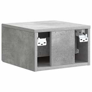 Nástěnný noční stolek 2 pcs Betonově šedá 33 x 34,5 x 20 cm - obrázek 9