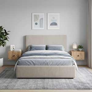 Stenski nočni omarici 2 kos Artisan hrast 33 x 34,5 x 20 cm