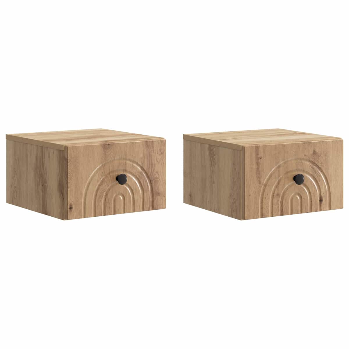 Væghængt Natbord 33 x 34,5 x 20 cm - Billede 2