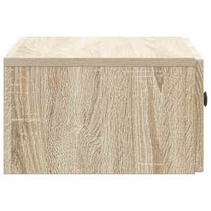 Nástěnný noční stolek 2 pcs Dub sonoma 49 x 34,5 x 20 cm - obrázek 8