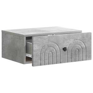 Nástěnný noční stolek 2 pcs Betonově šedá 49 x 34,5 x 20 cm - obrázek 6