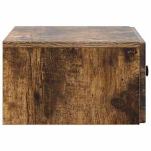 Nástěnný noční stolek 2 pcs Kouřový dub 49 x 34,5 x 20 cm - obrázek 8
