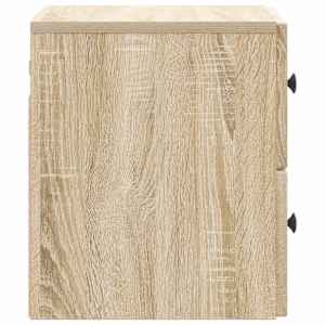 Nástěnný noční stolek 2 pcs Dub sonoma 33 x 34,5 x 40 cm - obrázek 8