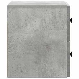 Nástěnný noční stolek 2 pcs Betonově šedá 33 x 34,5 x 40 cm - obrázek 8
