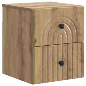 Stenski nočni omarici Artisan hrast 33 x 34,5 x 40 cm