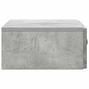 Nástěnný boční stůl Betonově šedá 59 x 34,5 x 17 cm - obrázek 6