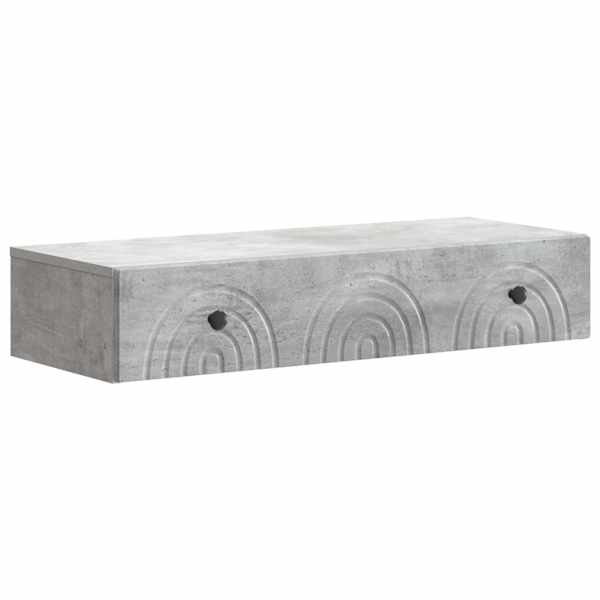 vidaXL Seinale kinnitatav k&uuml;lglaud 87,5 x 34,5 x 17 cm Tehispuit