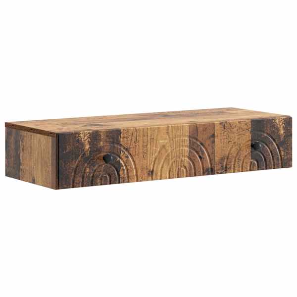 vidaXL Seinale kinnitatav k&uuml;lglaud 87,5 x 34,5 x 17 cm Tehispuit