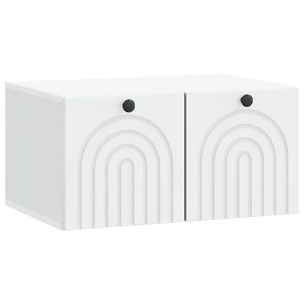 vidaXL Rippuv TV kapp Valge 59,5 x 41 x 30 cm Tehispuit
