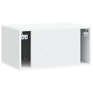 Nástěnná TV skříň Bílá 59,5 x 41 x 30 cm Kompozitní dřevo - obrázek 8