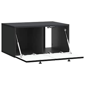 Nástěnná TV skříň Černá 59,5 x 41 x 30 cm Kompozitní dřevo - obrázek 5