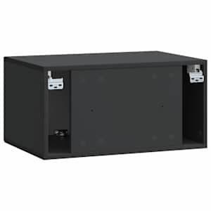 Nástěnná TV skříň Černá 59,5 x 41 x 30 cm Kompozitní dřevo - obrázek 8