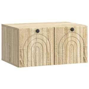 Nástěnná TV skříň Dub sonoma 59,5 x 41 x 30 cm Kompozitní dřevo - obrázek 1