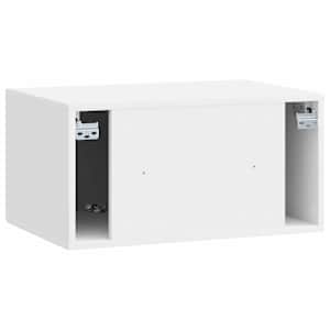 Nástěnná TV skříň Bílá s vysokým leskem 59,5 x 41 x 30 cm - obrázek 8