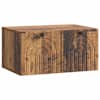 vidaXL Rippuv TV kapp Vana puit 59,5 x 41 x 30 cm Tehispuit