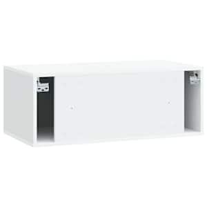 Nástěnná TV skříň Bílá 78,5 x 41 x 30 cm Kompozitní dřevo - obrázek 8