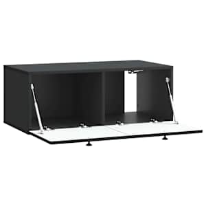 Nástěnná TV skříň Černá 78,5 x 41 x 30 cm Kompozitní dřevo - obrázek 5