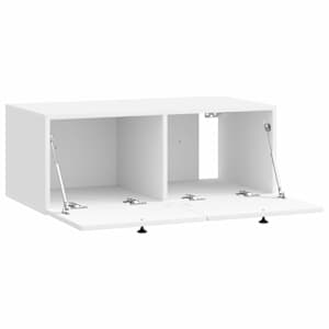 Nástěnná TV skříň Bílá s vysokým leskem 78,5 x 41 x 30 cm - obrázek 5