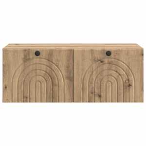 Nástěnná TV skříň 78,5 x 41 x 30 cm Dub artisan - obrázek 6