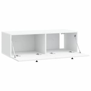 Nástěnná TV skříň Bílá 99 x 41 x 30 cm Kompozitní dřevo - obrázek 5