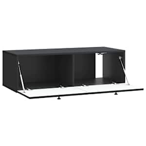 Nástěnná TV skříň Černá 99 x 41 x 30 cm Kompozitní dřevo - obrázek 5