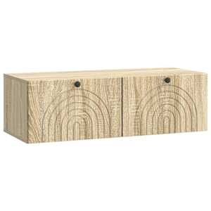 Nástěnná TV skříň Dub sonoma 98 x 41 x 30 cm Kompozitní dřevo - obrázek 2