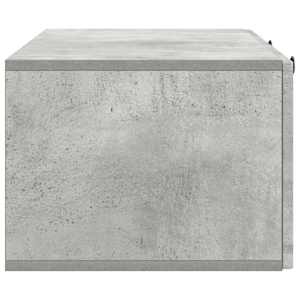 Nástěnná TV skříň Nástěnný Betonově šedá 99 x 41 x 30 cm - obrázek 7