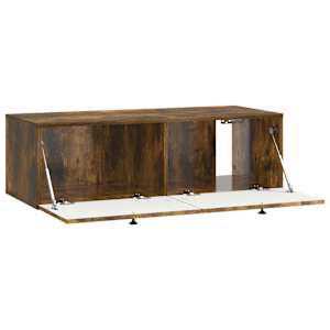 Nástěnná TV skříň Kouřový dub 99 x 41 x 30 cm Kompozitní dřevo - obrázek 5