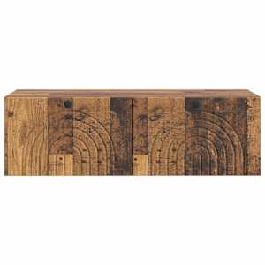 Nástěnná TV skříň Staré dřevo 99 x 41 x 30 cm Kompozitní dřevo - obrázek 6
