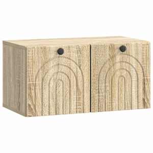 Nástěnná TV skříň Dub sonoma 59,5 x 31 x 30 cm Kompozitní dřevo - obrázek 1