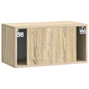 Nástěnná TV skříň Dub sonoma 59,5 x 31 x 30 cm Kompozitní dřevo - obrázek 6