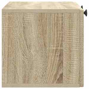 Nástěnná TV skříň Dub sonoma 59,5 x 31 x 30 cm Kompozitní dřevo - obrázek 5