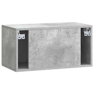 Nástěnná TV skříň Nástěnný Betonově šedá 59,5 x 31 x 30 cm - obrázek 6