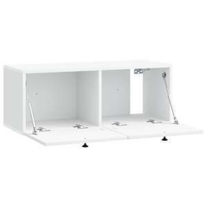 Nástěnná TV skříň Bílá 78,5 x 31 x 30 cm Kompozitní dřevo - obrázek 5